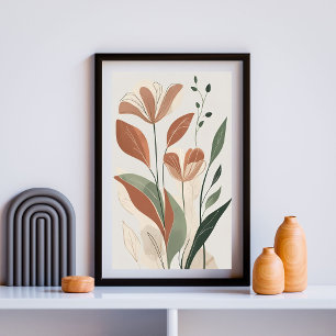 Póster Hojas de Whispering