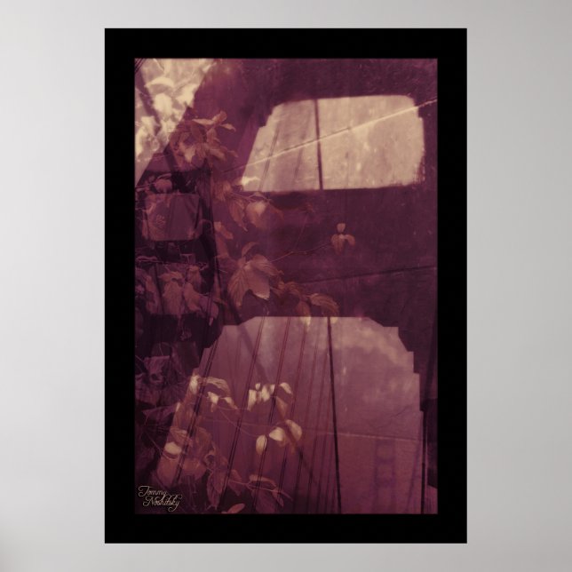 Póster hojas del puente (Frente)