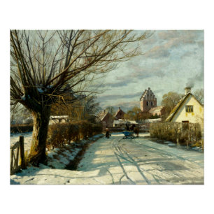 Póster Hoje Taastrup, a las afueras de Copenhague