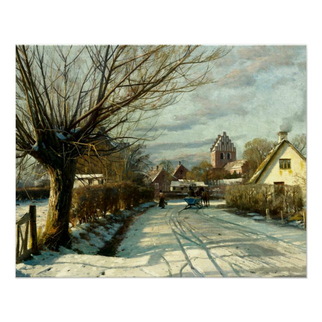 Póster Hoje Taastrup, a las afueras de Copenhague (Anverso)