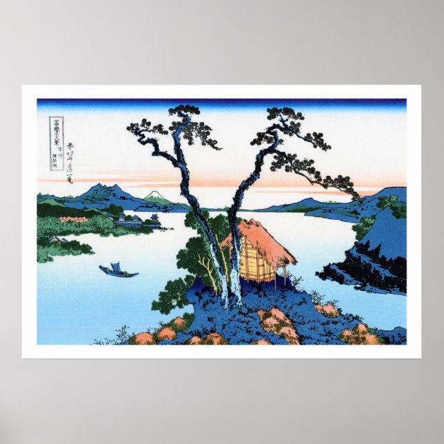Póster Hokusai Fuji View de Japón oriental de Guay (Frente)