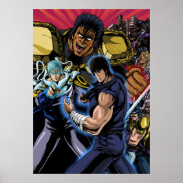 Póster Hokuto no ken