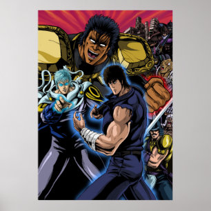 Póster Hokuto no ken