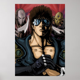 Póster Hokuto no Ken 2