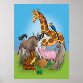 Póster ¡Hola amigos! -Póster