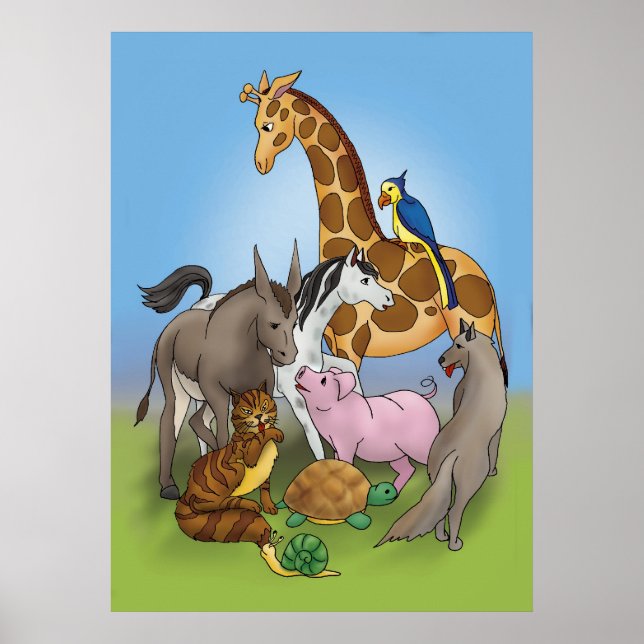 Póster ¡Hola amigos! -Póster (Frente)