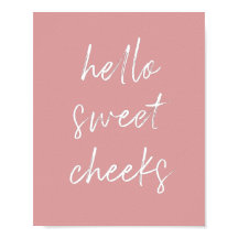 Hola Cheek Sweek Funny Toilet Dusty Rosa Baño