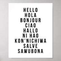 Hola En Varios Idiomas