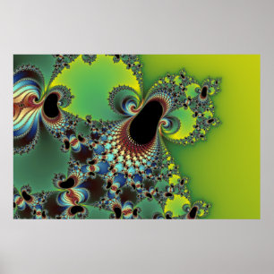 Póster Hola - Fractal