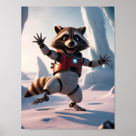 Póster Hola, Hola Raccon