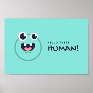 PÓSTER ¡HOLA, HUMANO!