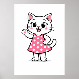Póster Hola Kitty