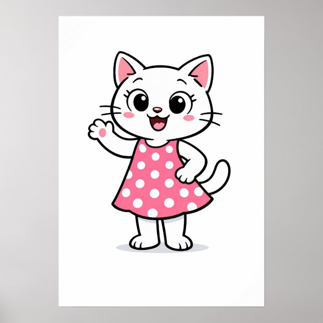 Póster Hola Kitty (Frente)