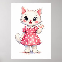 Póster Hola Kitty!