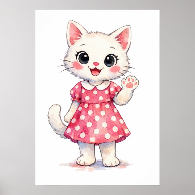 Póster Hola Kitty! (Frente)