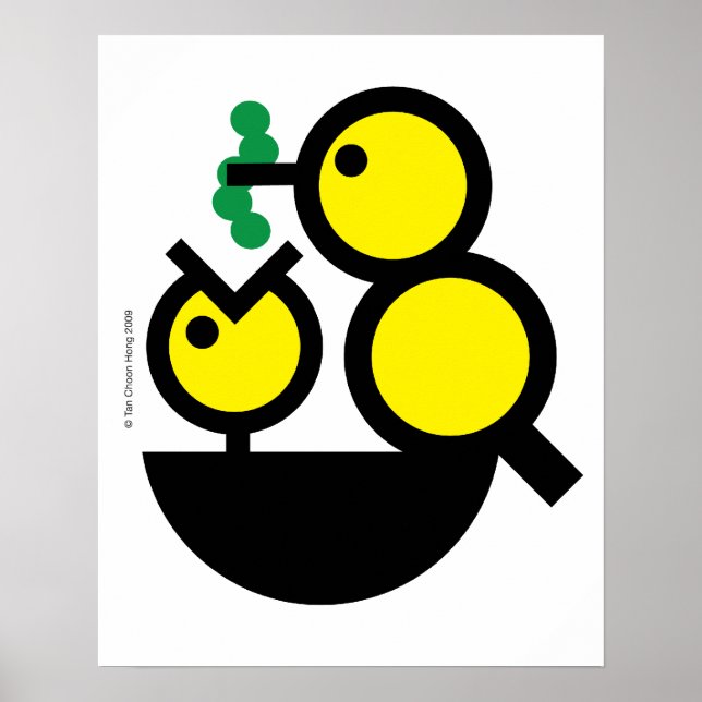 Póster ¡Hola Mundo! Poster de enfermería infantil hambrie (Frente)