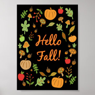 Póster ¡Hola Otoño!