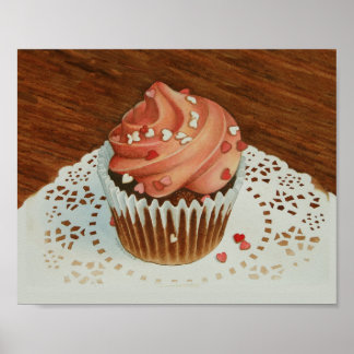 Póster Hola Poster Cupcake