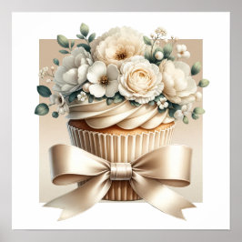 Póster Hola Poster Cupcake