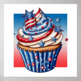 Póster Hola Poster Cupcake