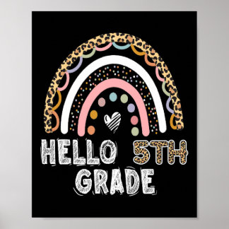 Póster Hola Primer Grado 1er Grado Byck A La Escuela
