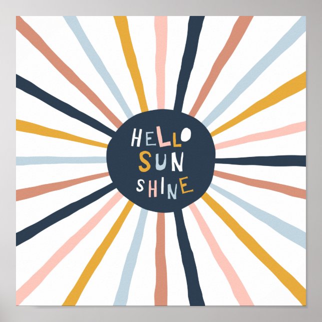Póster Hola Sunshine (Frente)