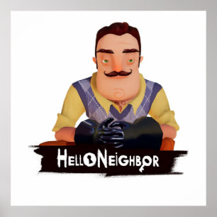 Póster Hola vecino