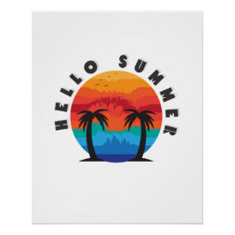 Póster Hola Verano
