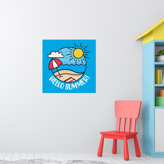 Póster Hola, verano 2 (Guardería 1)