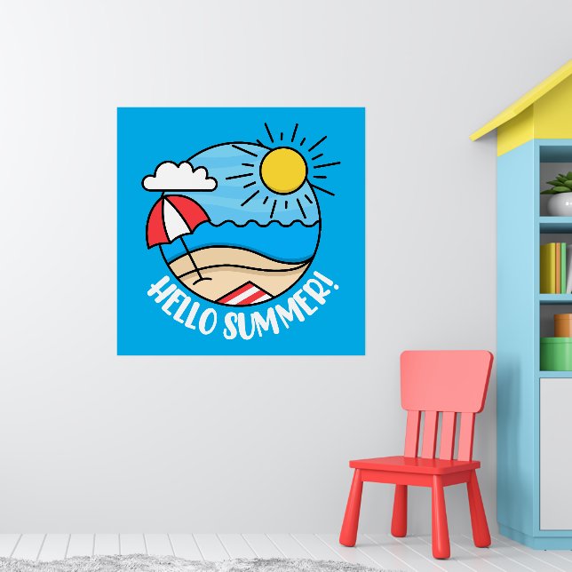 Póster Hola, verano 2 (Guardería 1)