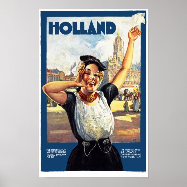 Póster Holanda (Frente)