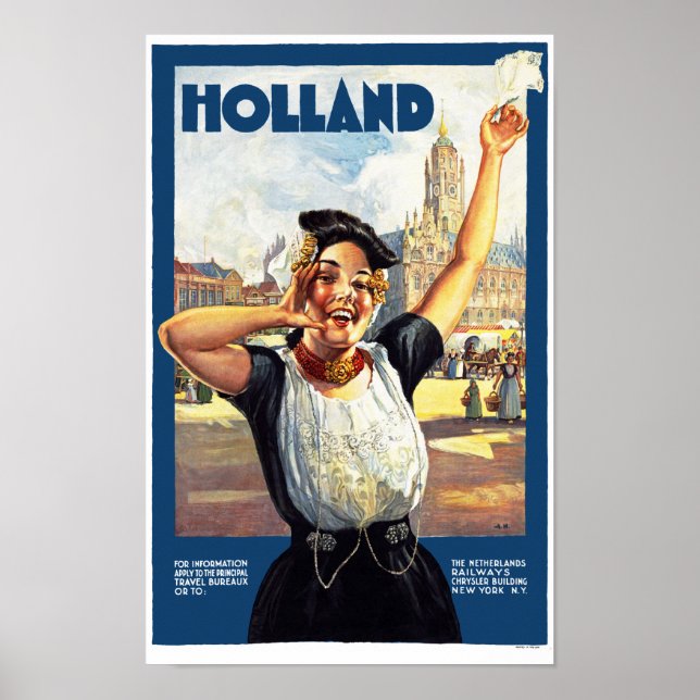 Póster Holanda (Frente)