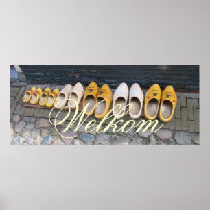 Póster Holanda estorba el poster de madera holandés de