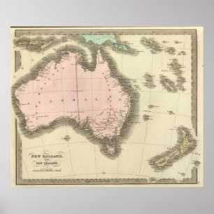 Póster Holanda Nueva Zelanda