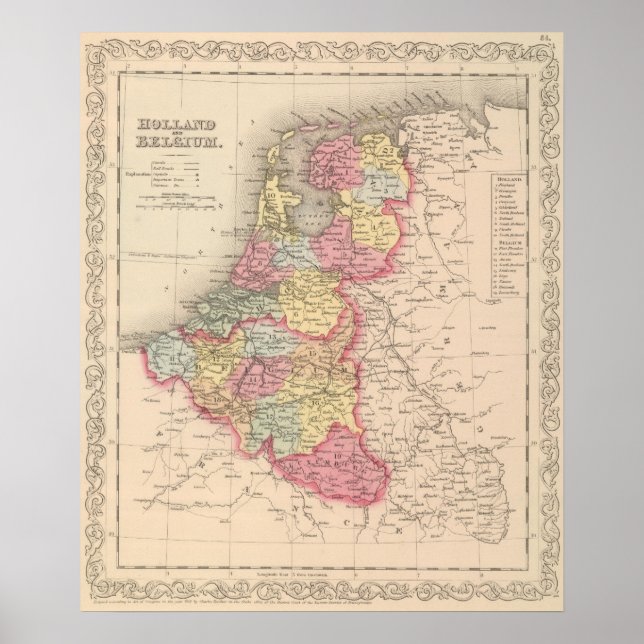 Póster Holanda y Bélgica 2 (Frente)