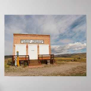 Póster Holbrook Mercantile Chesterfield Idaho