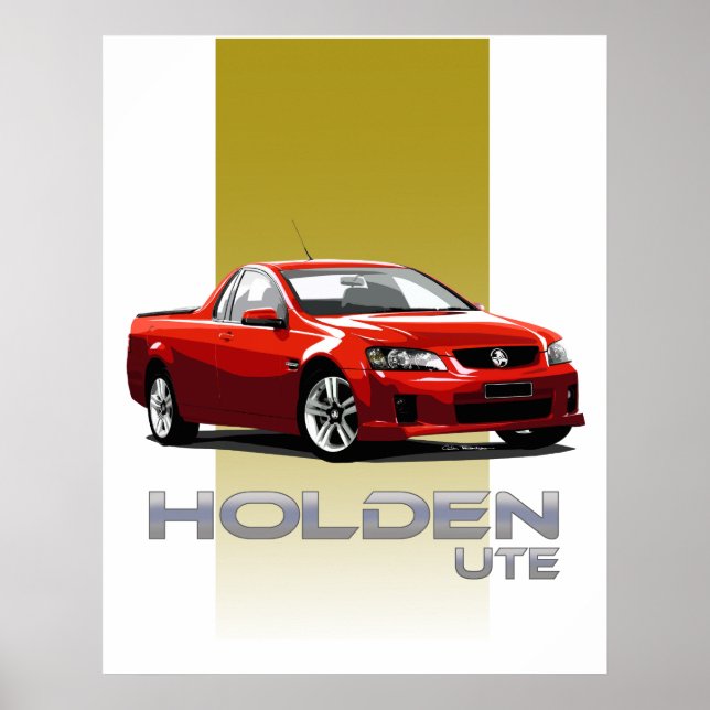 Póster Holden Ute (Frente)