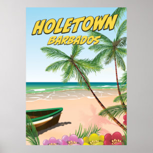 Póster Holetown Barbados
