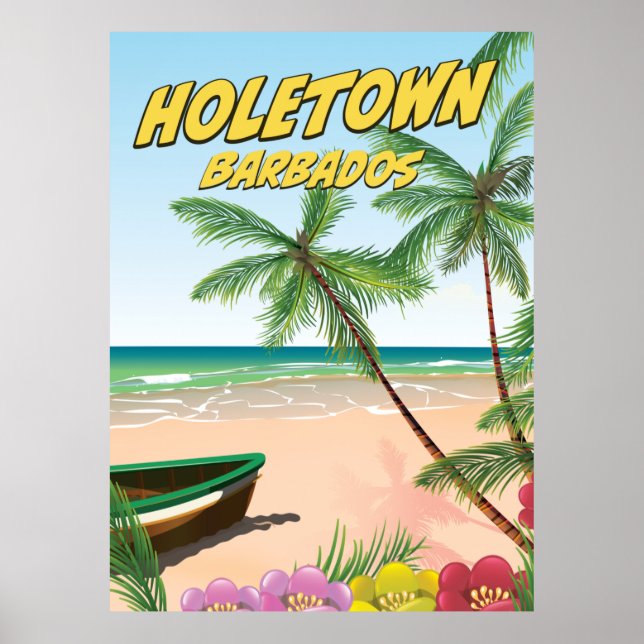 Póster Holetown Barbados (Frente)