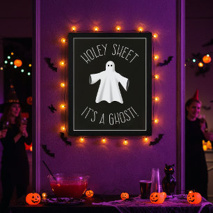 Póster Holey Sheet It's A Ghost - Halloween Poster