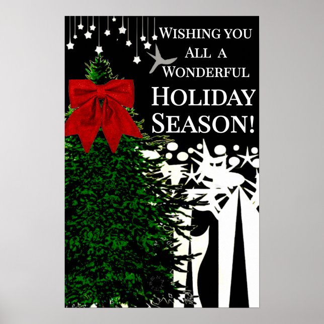 PÓSTER HOLIDAY FOAM BOARD (Frente)