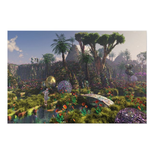 Póster Holiday in Paradise - by Jurgen Ziewe Canvas Print (Anverso)