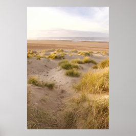 Póster Holkham Beach Sand Dunes, Norfolk Coast