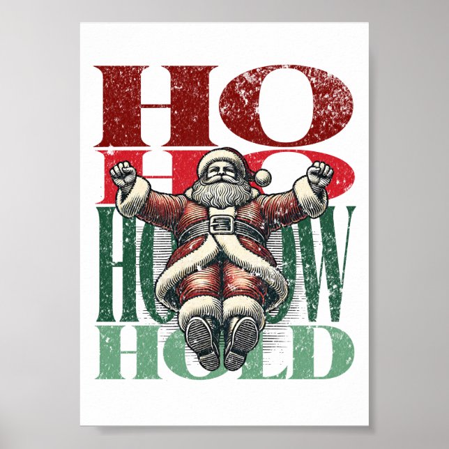 Póster Hollow Hold Navidades de diversión versión de los  (Frente)