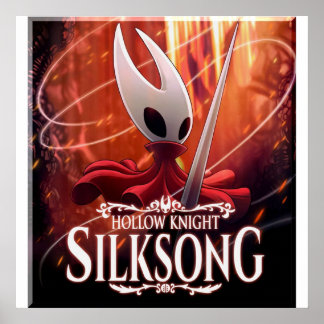 Póster Hollow Knight Silksong
