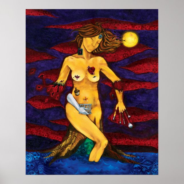 Póster "Hollow" Series PRINT (Frente)