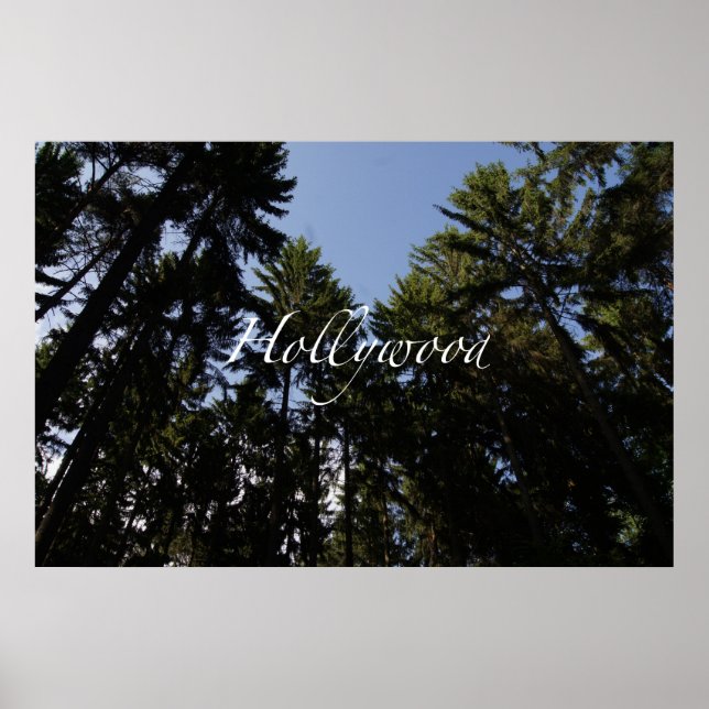 Póster Hollywood (Frente)