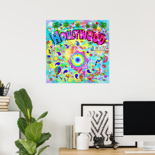Póster Hollywood Baile Místico