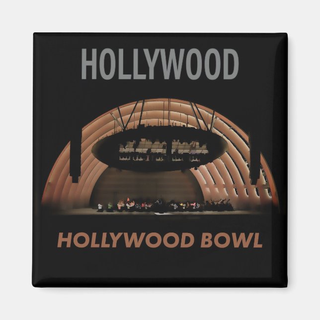 Poster Hollywood Blvd. Imán (Frente)