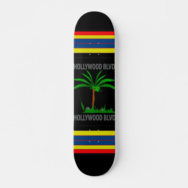 Poster Hollywood Blvd. Patineta (Anverso )